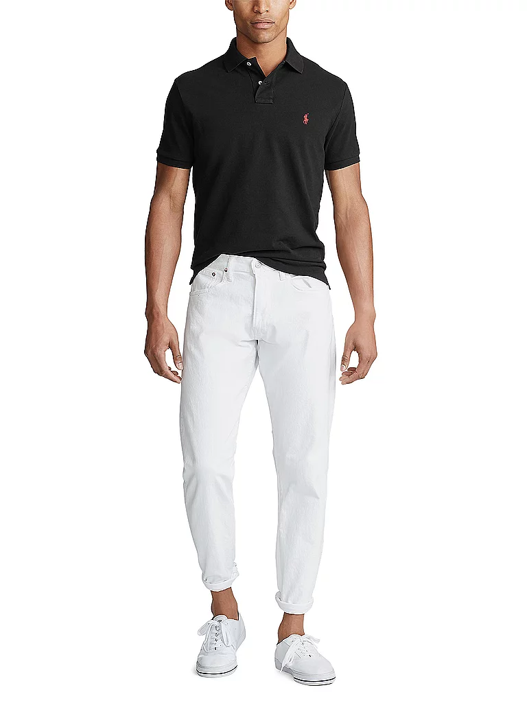 Polo Ralph Lauren The Iconic Mesh Polo Shirt - Black L